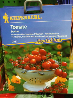 Tomate Dasher F1 Pflaumentomate