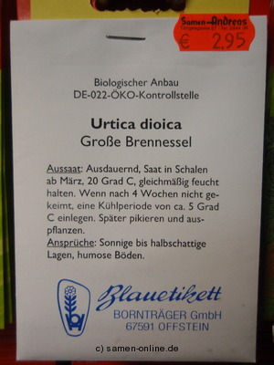 Brennessel Urtica dioica