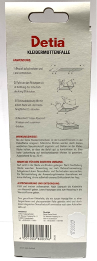 Kleidermottenfalle Inhalt 2 St.