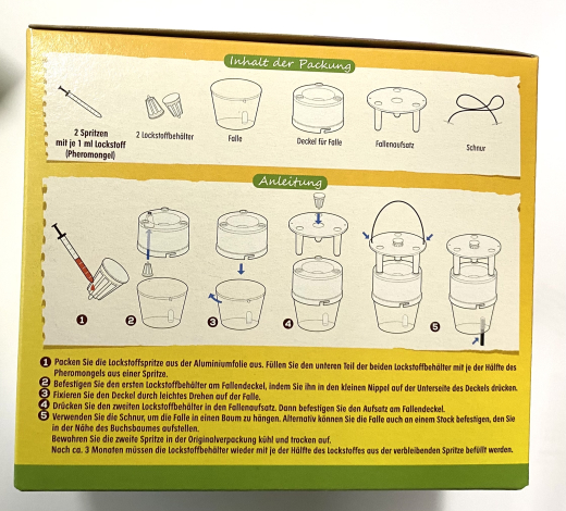 Buchsbaumz�nsler-Falle