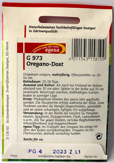 Oregano / Dost - Oreganum vulgare