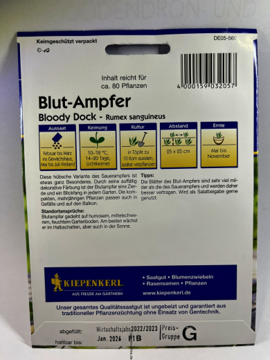 Blut-Ampfer Bloody Dock