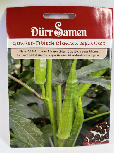 Gemse-Eibisch Okra 'Clemson Spineless'