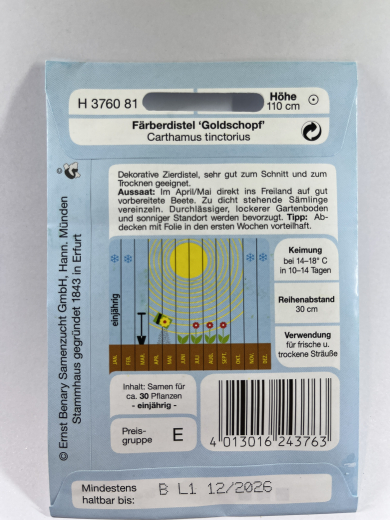 F�rberdistel 'Goldschopf'