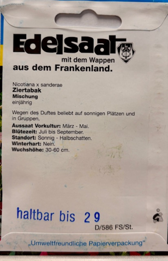 Ziertabak Mischung Nicotiana x sanderae