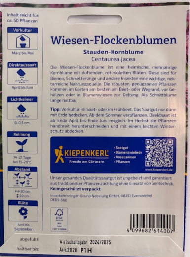 Kornblume Wiesenflockenblume Centaurea jacea