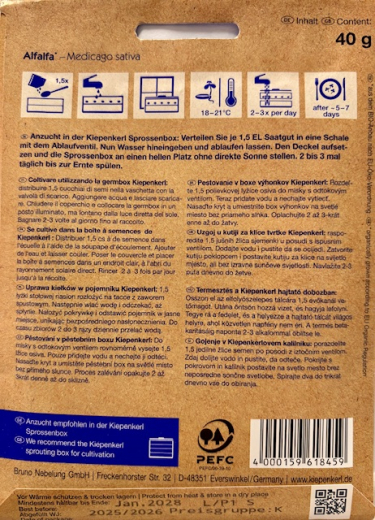 Keimsprosse Alfalfa / Luzerne