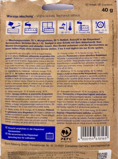 Keimsprossen W�rzige Mischung