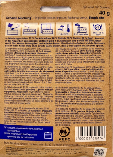Keimsprossen Scharfe Mischung