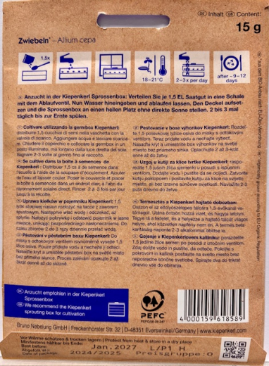 Keimsprossen Zwiebeln