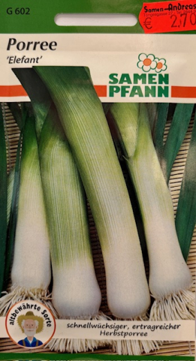 Porree Elefant