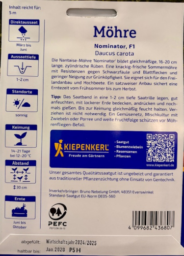 M�hre Nominator F1 Saatband