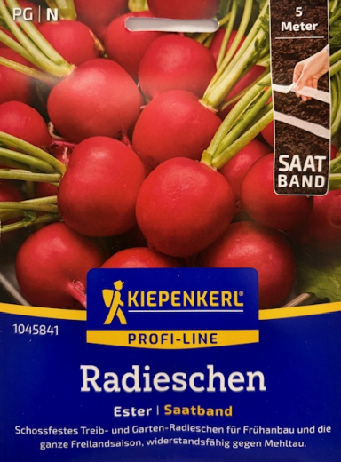 Radieschen Ester Saatband