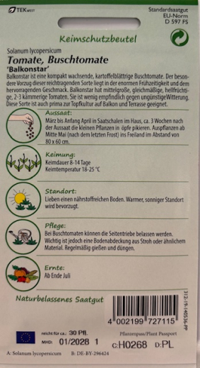 Tomate Balkonstar