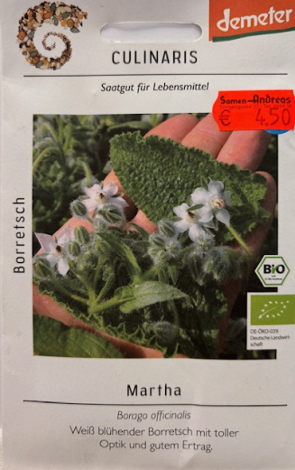 Borretsch Martha, wei�
