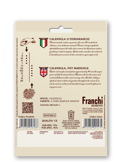 Ringelblume Retro Calendula officinalis