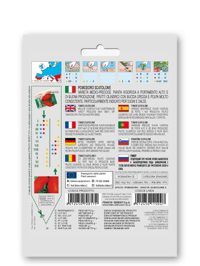 Tomate Fleischtomate Scatolone