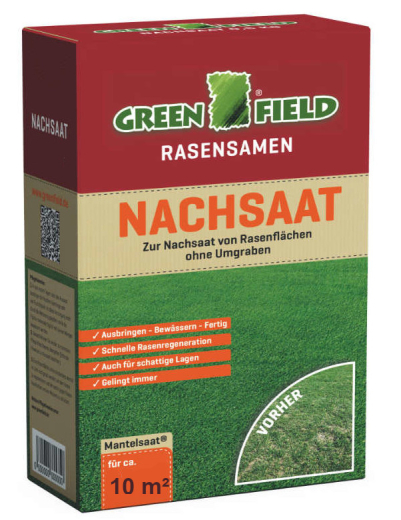 Rasen Nachsaat 120 m� - Mantelsaat