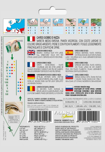 Kardenartischocke Cardonze Cardy "Gobbo di Nizza"