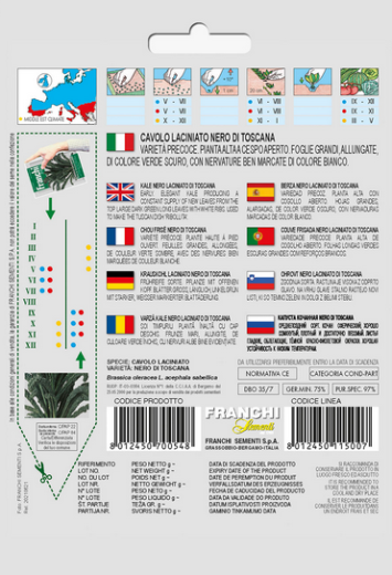 Palmkohl Nero di Toscana