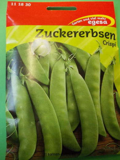 Zuckererbsen 'Crispi'