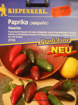 Paprika (Jalapeno) Gaucho (Chili, Peperoni)