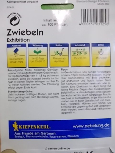 Zwiebel Exhibition - Riesenzwiebel Gem�sezwiebel