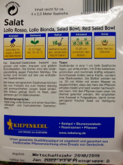 Salat Schnittsalat Babyleaf Saatband