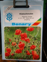 Klatschmohn , Papaver rhoeas