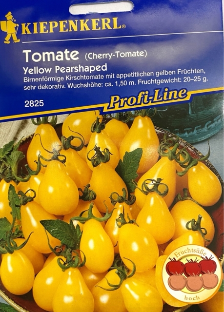 Tomaten Yellow Pearshaped